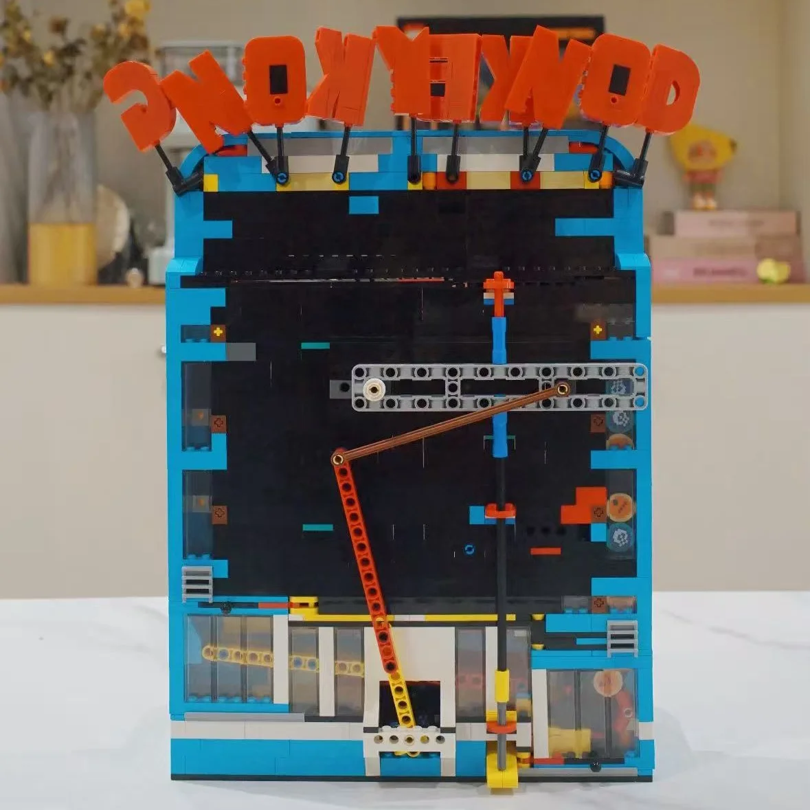 Arcade Vibes - 1371-teiliger Baustein-Schrank, Vintage-Spielkonsolen-Bausatz, kompatibel mit Weihnachtsgeschenken