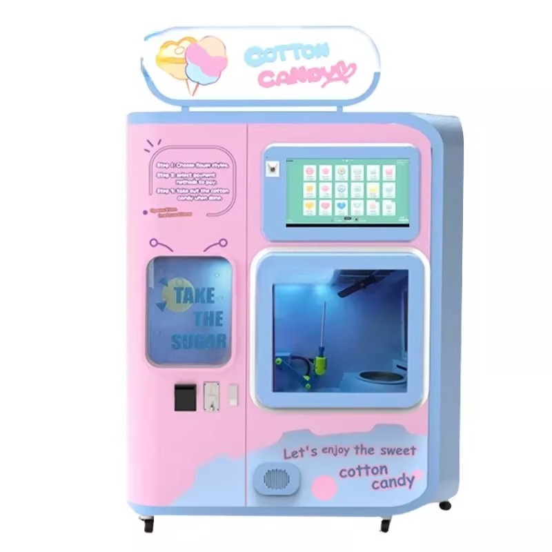 Vollautomatischer Zuckerwatte- – Arcade Vending Machines Bewertung und Preis